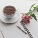 coffee with flower
